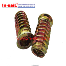 China Supplier External Threaded Insert Thread Into Wood Manufacturer